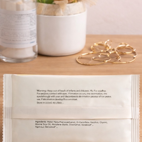 Aloe Vera Facial Wipes (50 ct) | Individually Wrapped | Bulk Travel Wip - Picture 5 of 5